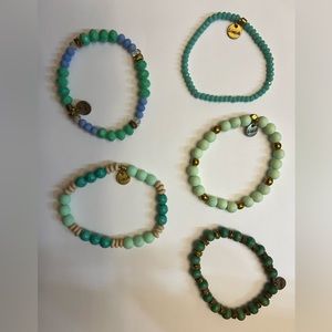 Lot of 5 Erimish bracelets